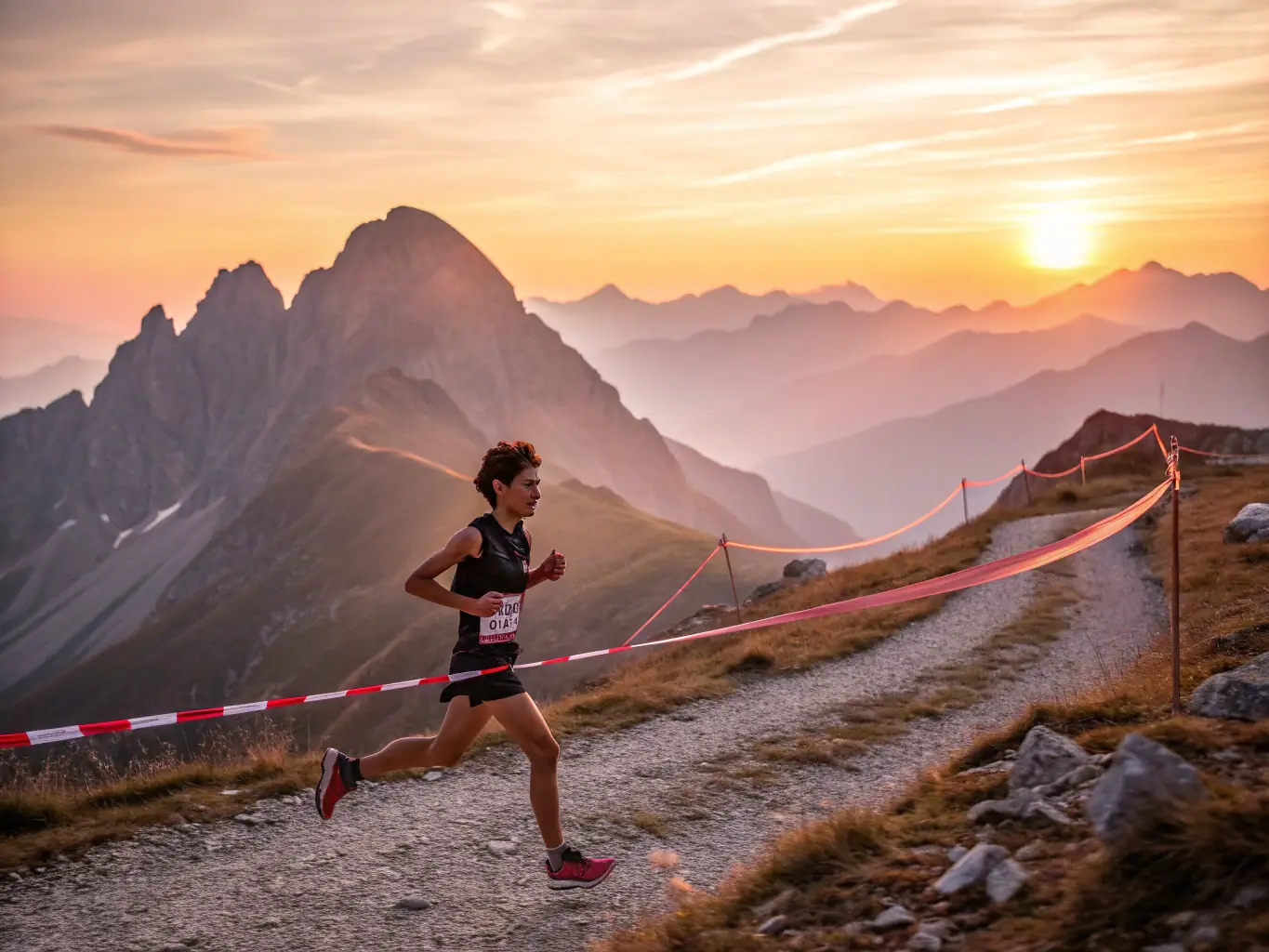 An inspiring image of a person climbing a mountain, symbolizing personal growth and overcoming challenges.